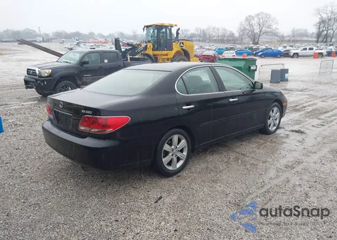 2005 Lexus Es 330 z USA, uszkodzony, nr VIN JTHBA30G255134778